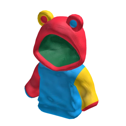 Cozy KidCore Bear Hoodie