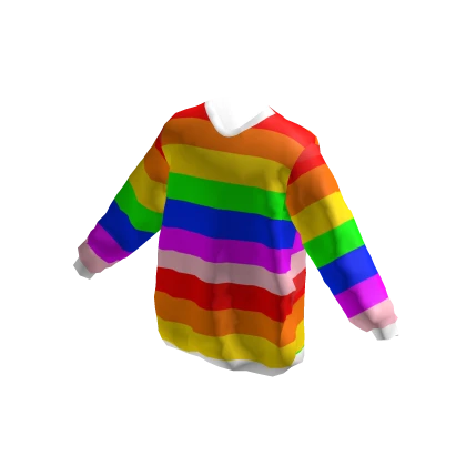 ⭐🌈 Kidcore Rainbow Kitty Sweater