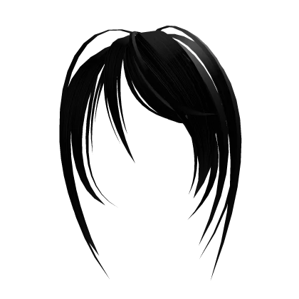 Black cute shouko emo scene bangs