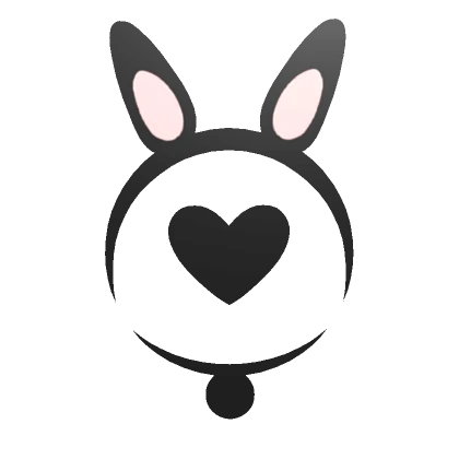 Bunny Halo in Black