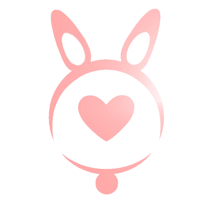 Bunny Halo in Pastel Pink