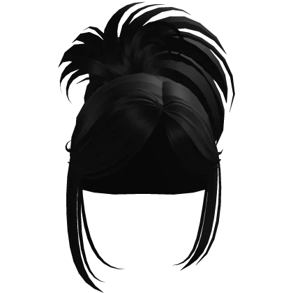 [PBR] Y2K Messy Spikey Bun