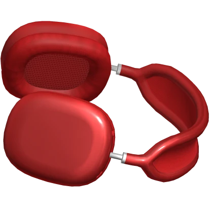 Resting Max Headphones (red)