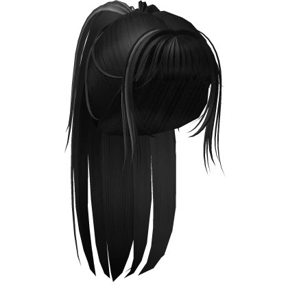Black Scene Emo Punk Ponytail Hair