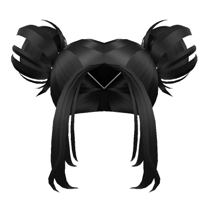 Kawaii Anime Buns Black