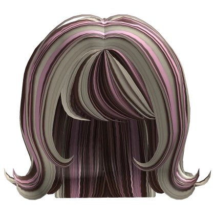 ♡ cute swirly neapolitan retro polka dot bob