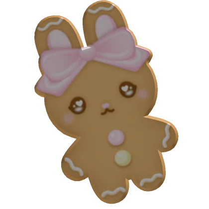 ♡ Kawaii Bunny Christmas Cookie