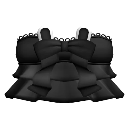 ♡ ┊ cute flowy bunny shirt in black