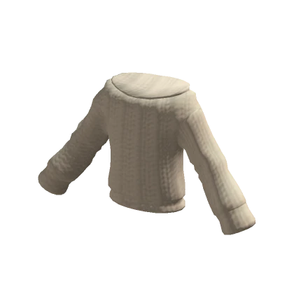 Beige Wool Sweater