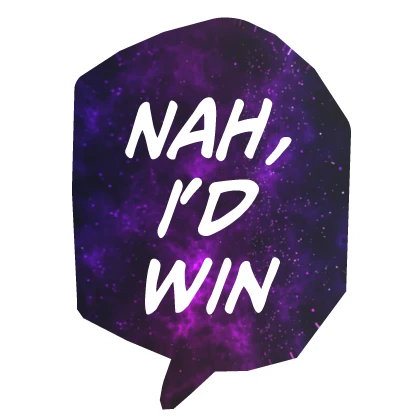 *GLOWING* Nah, I'd Win Space Galaxy Gojo Cartoony