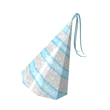 Single Party Hat Blue