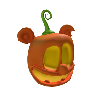 Gummy Bear Pumpkin Head