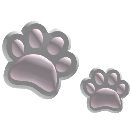 cute kawaii preppy cat paw hairclip