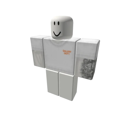 Orange Gallery Dept. White Tee