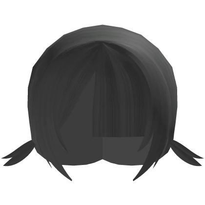 照れる Shy Bangs ♡ Mini Pigtails (Grey)