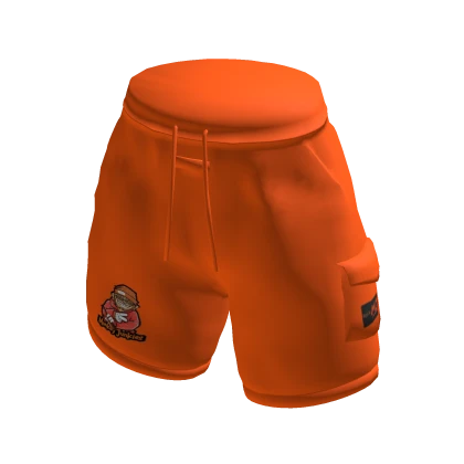 MJ SHORT PANTS ORANGE
