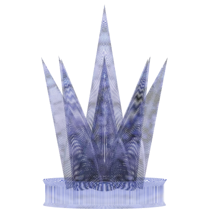 Transparent Ice Crown