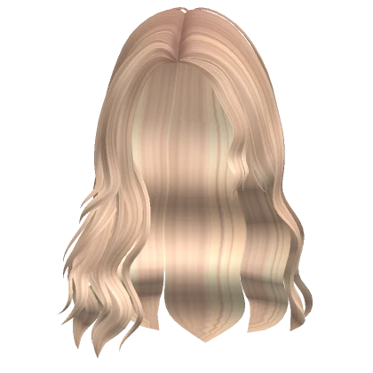 Glam girl wavy hair Blonde