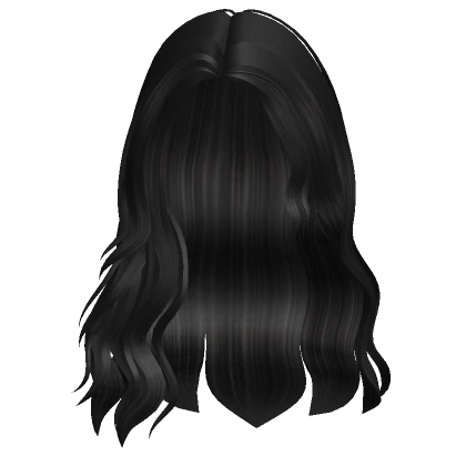 Glam girl wavy hair Black