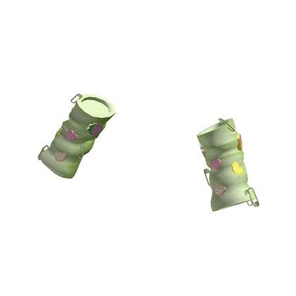 ♡ Mori kei igari green harajuku decora arm warmers