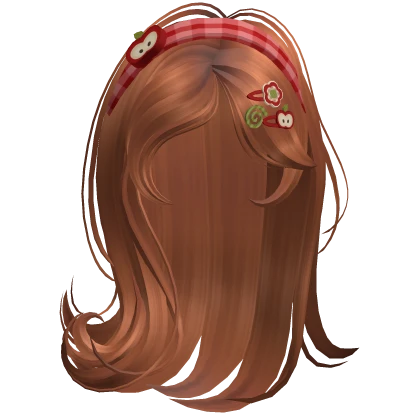 ♡ Igari Shoujo Red Apple Girl w/ Charms (Ginger) 