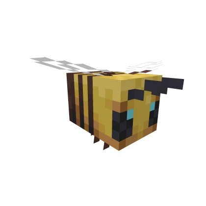 Left Shoulder Pixelated Bee