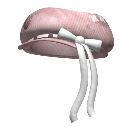 Mori Kei Igari Beret / Pink