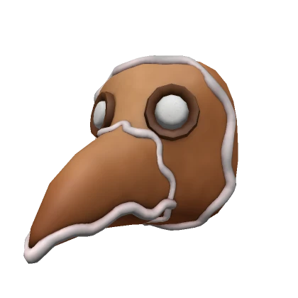 Gingerbread Plague Doctor Mask - Christmas