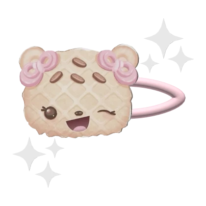 ʚ wafer num nom hairclip