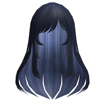 Ado Dark Blue Long Hair