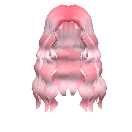 Super Wavy Hair in Pink