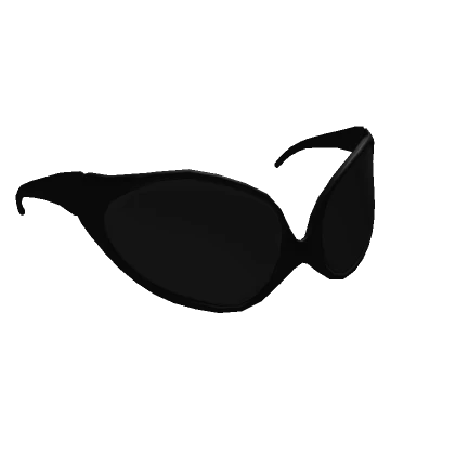 Y2K Alien Shades - Black