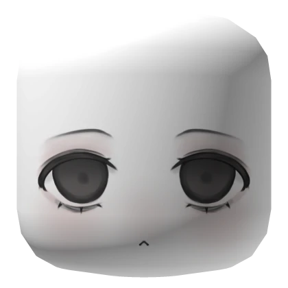 dark grey dead eyes doll face mask