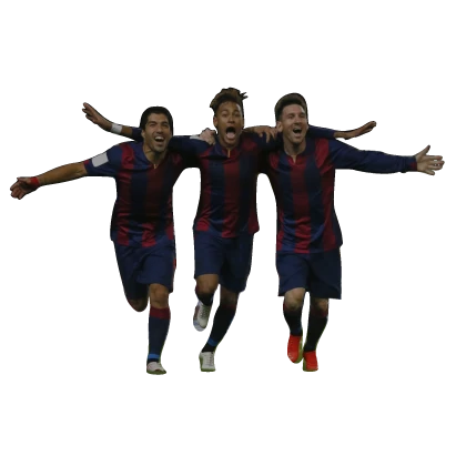 Messi-Suarez-Neymar Back Buddy