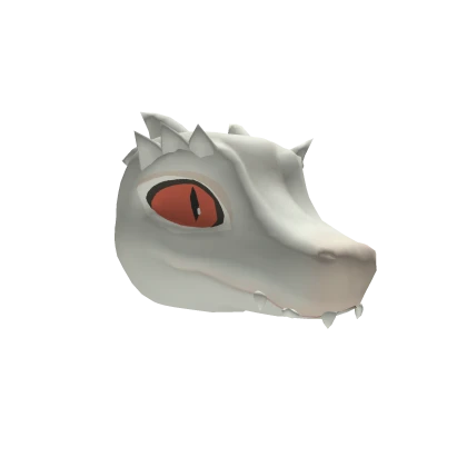 Albino Gator Head