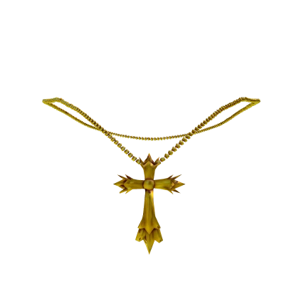 メ Gold Gothic Necklace 3.0