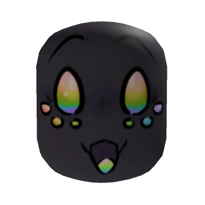 Rainbow Spider Face Mask