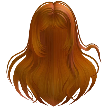 Windy Cute Messy Mermaid Hair Orange