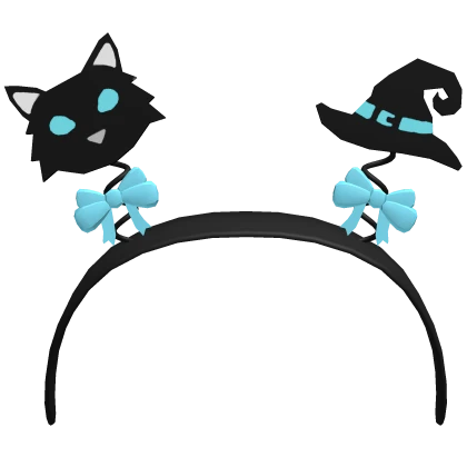Halloween blue witch boppers