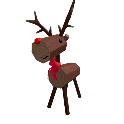 Toya - Christmas Wooden Deer Companion