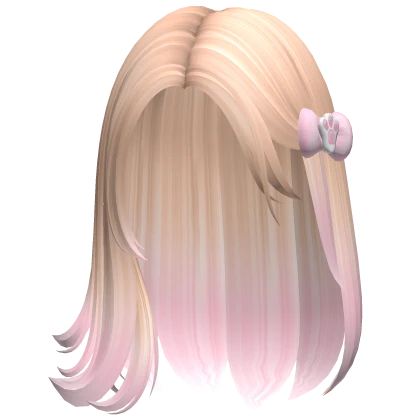 easter bunny girl hair in blonde