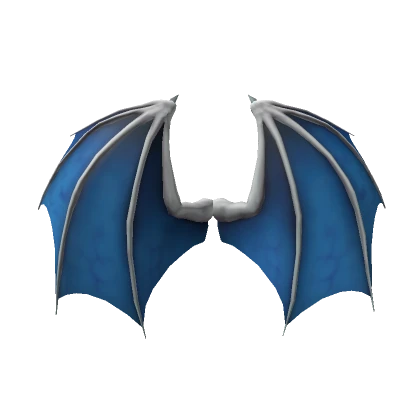 Large Wings (White w/ Blue Webbing)