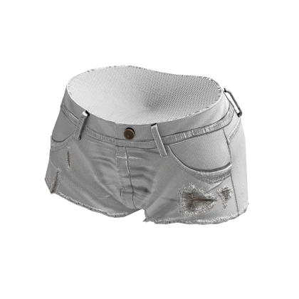 Short Jeans White