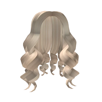 Lavish Long Ribbon Ringlets in Warm Winter Blonde