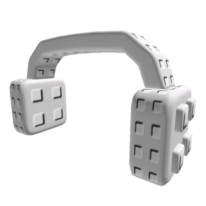 White Stud Headphone