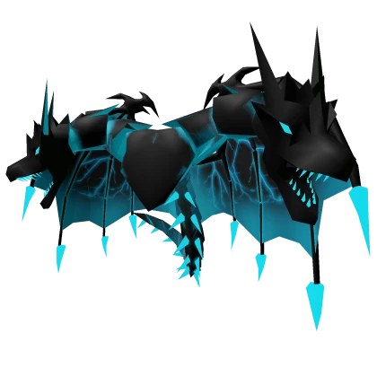 Cartoony Blue Void Dragon