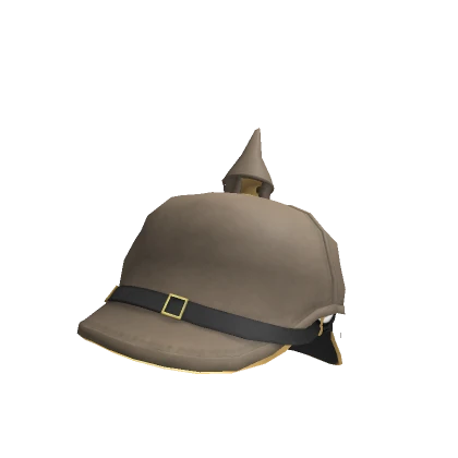 Tan Canvas Pickelhaube