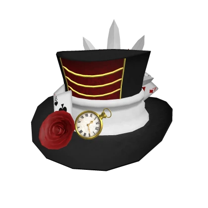 Card Master Magician Top hat (gold)