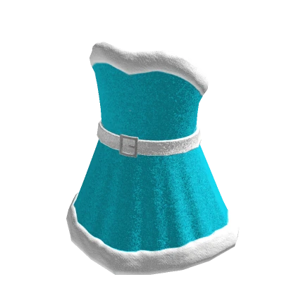 Ice Christmas Dress with Glitter