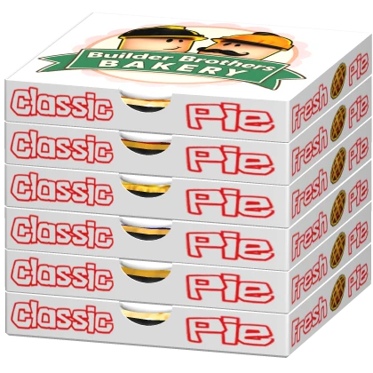 Classic Pie Box Stack